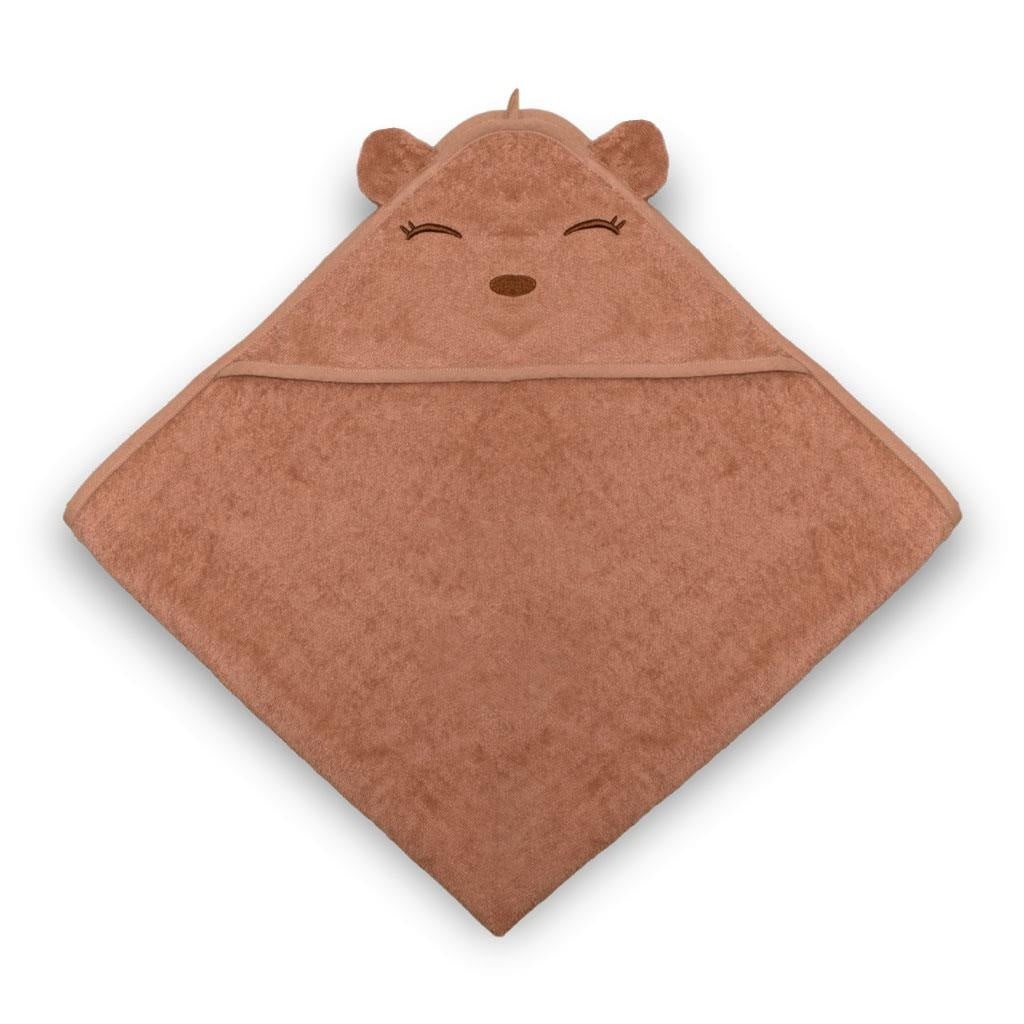 Nuuroo - Aki Hooded Baby Towel - Cork