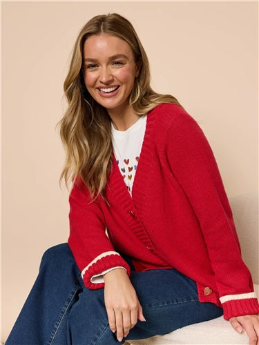 Threadz - Back To Love Cardi - Red