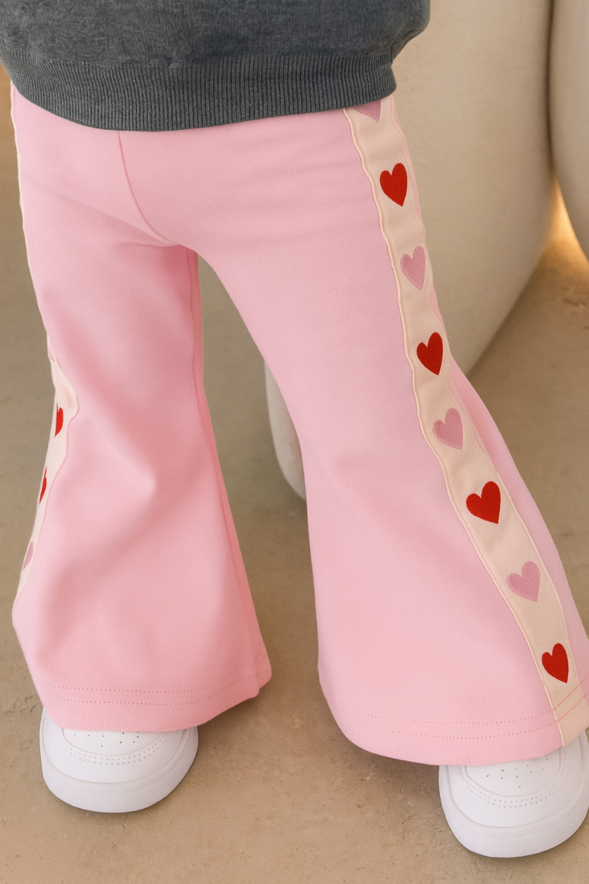 Poss &amp; Soss Heart Flares, Bubblegum, view 3 of 9