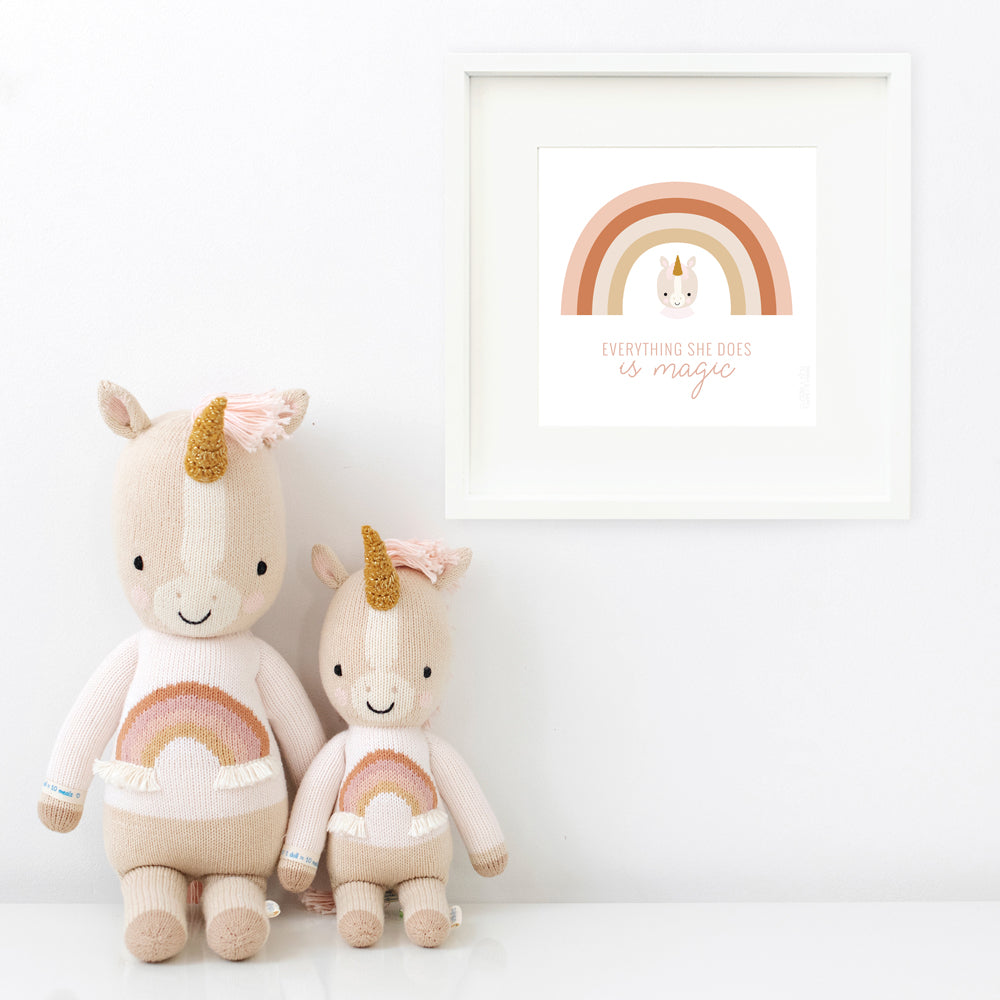Cuddle &amp; Kind Zara The Unicorn (Little 13")