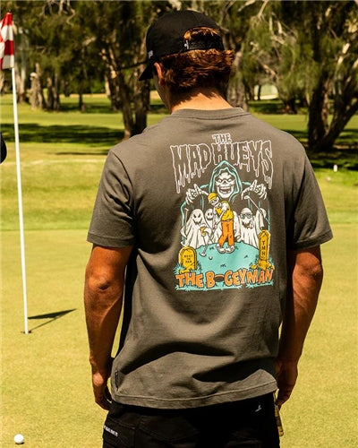 The Mad Hueys Bogeyman | SS Tee - Charcoal