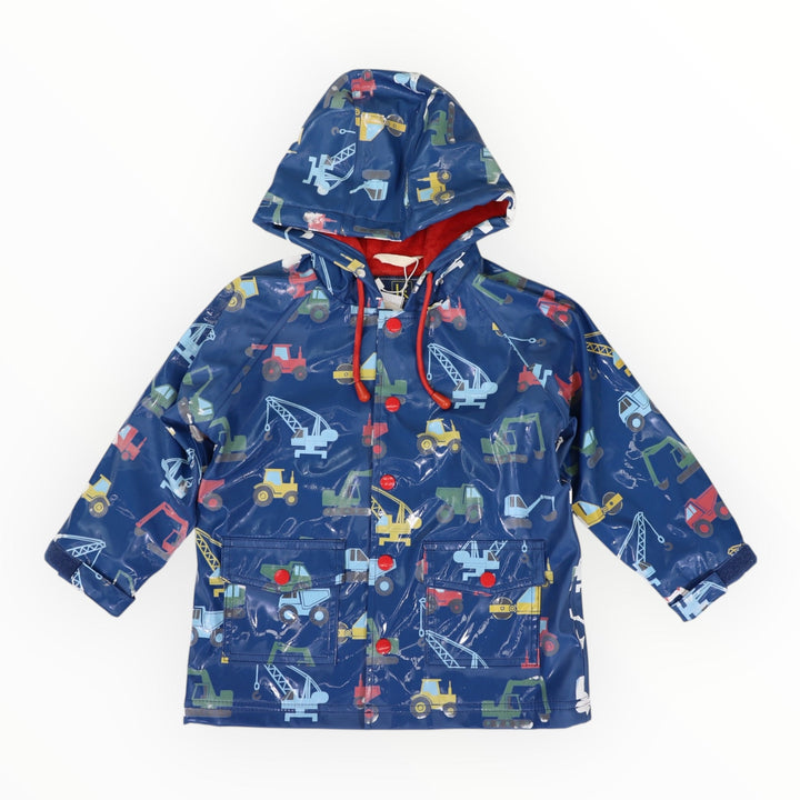 Korango - Colour Change Construction Raincoat - Dark Blue