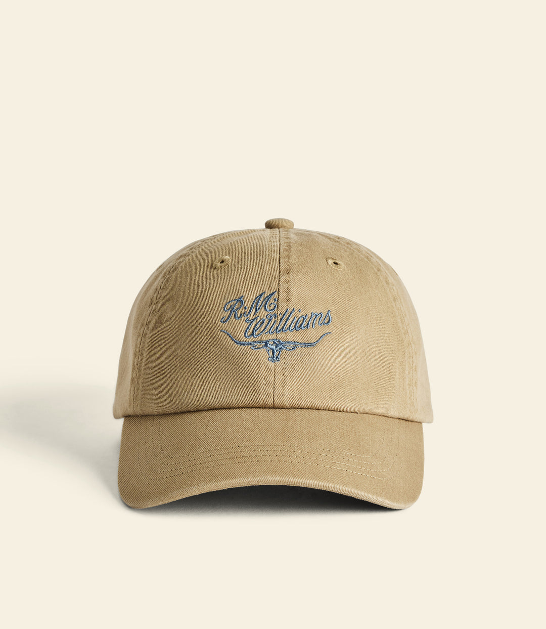 R.M.Williams Script Longhorn cap - Mud - view 4