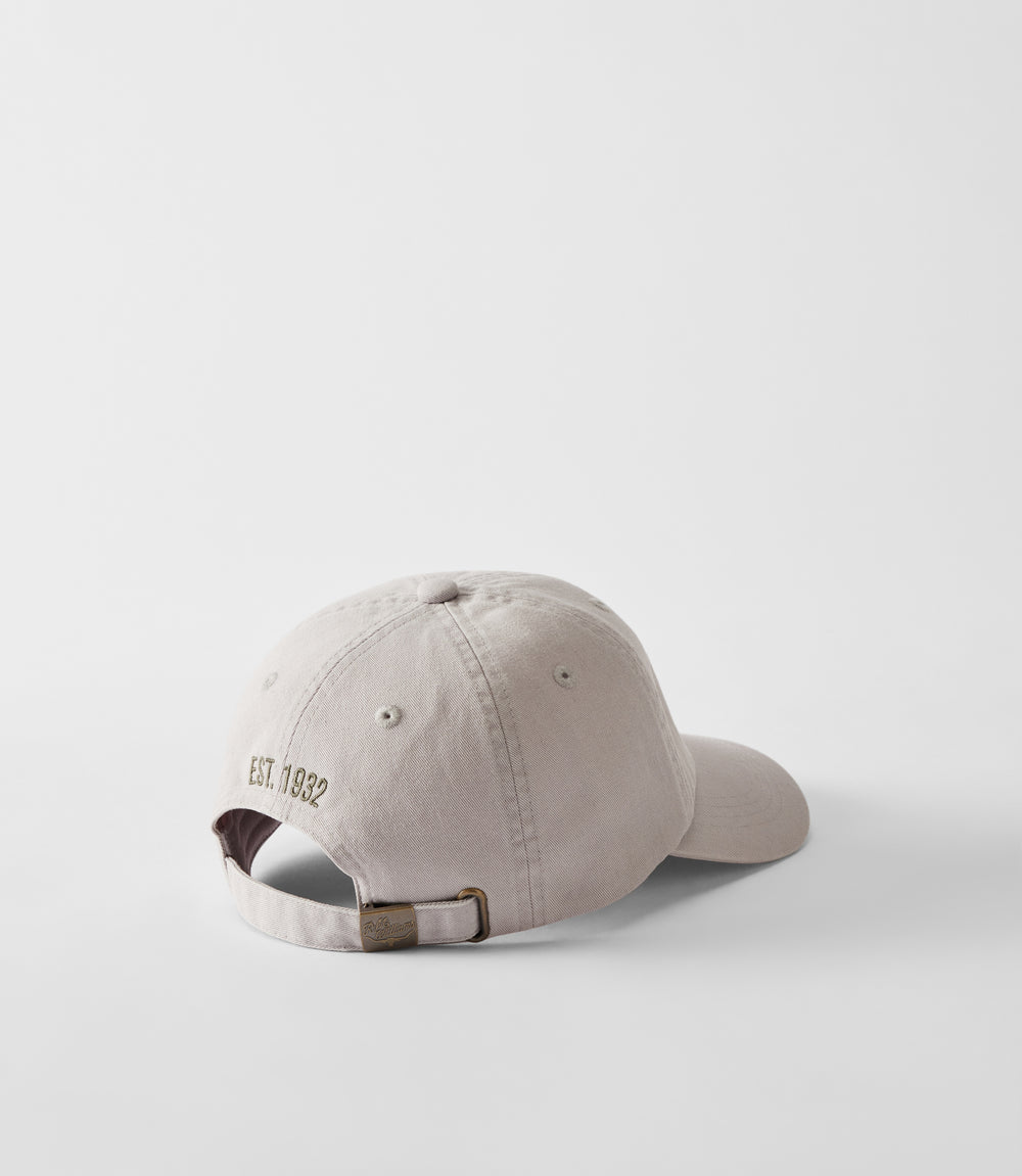 R.M.Williams Mini Longhorn twill cap - Salt - view 2
