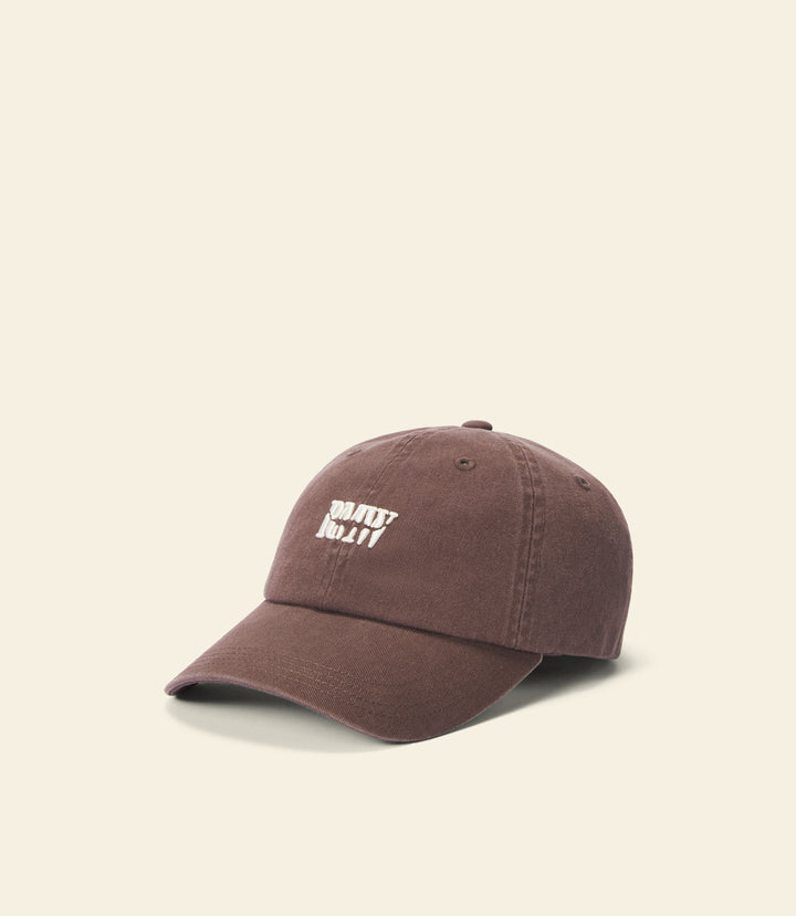 R.M.Williams Branded twill cap - Hot Fudge