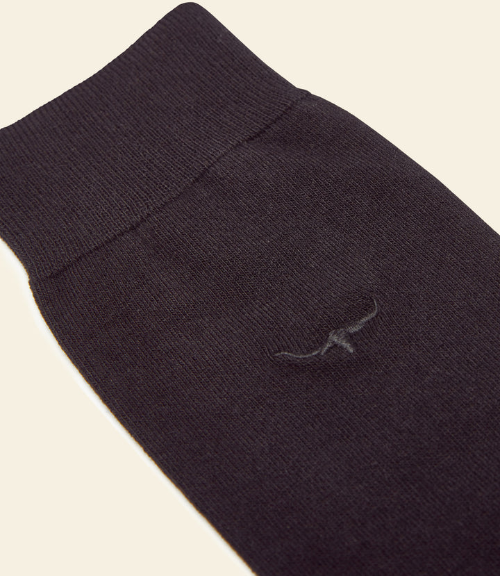 R.M.Williams Nelson sock - Black