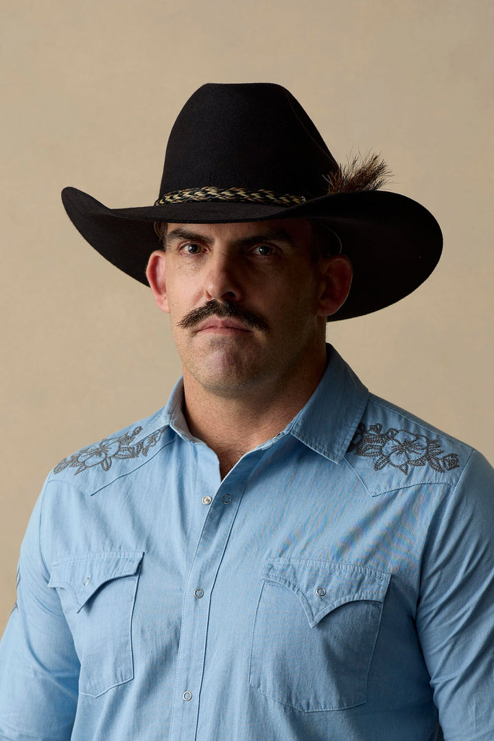 Akubra Rough Rider - Black - photo 9