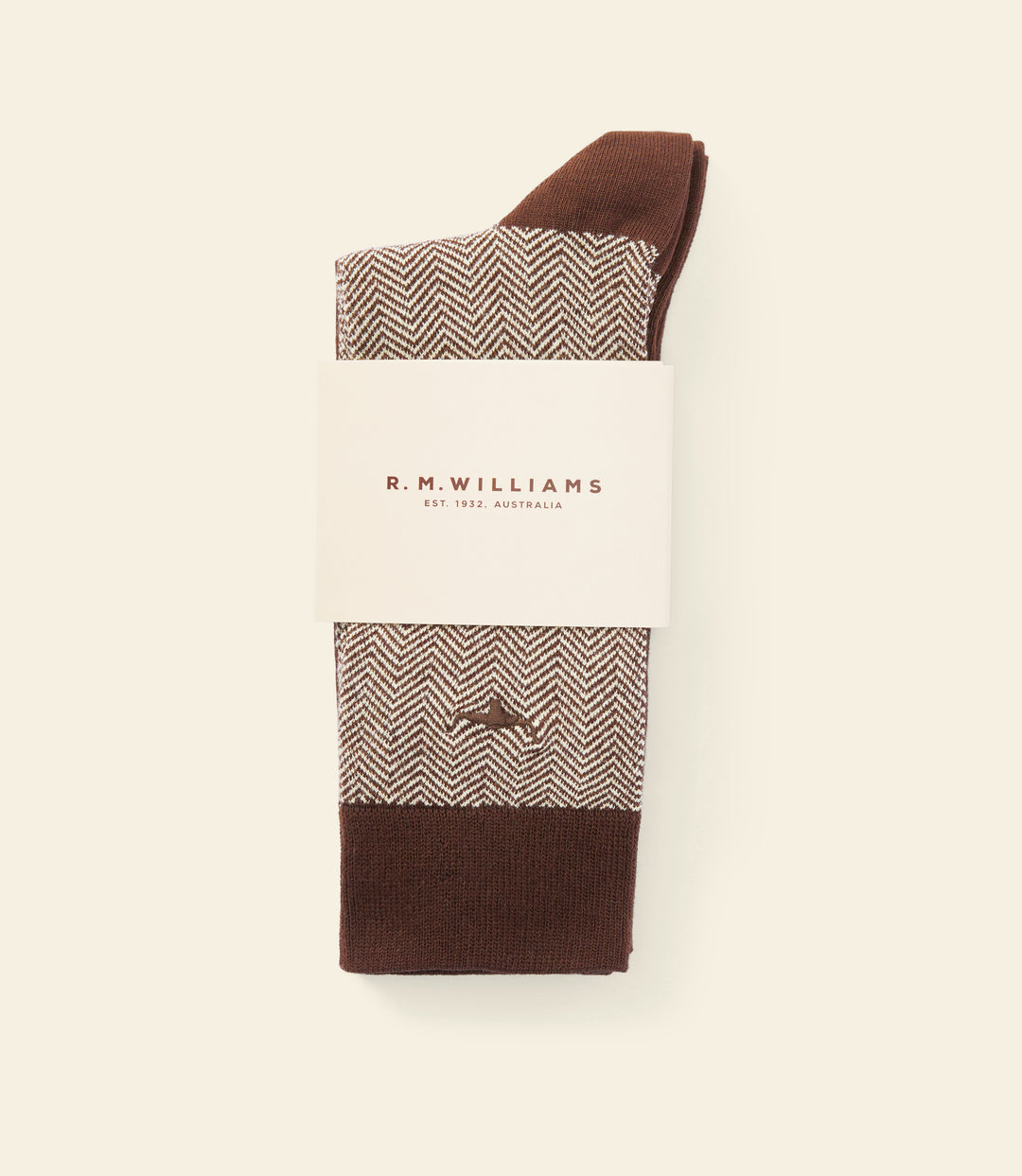 R.M.Williams Nelson herringbone sock 2 pack - view 3