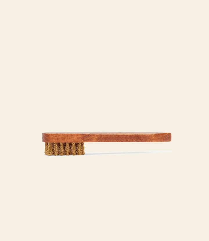 R.M.Williams Suede brass bristle brush - Natural - view 3