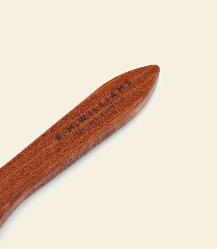 R.M.Williams Suede brass bristle brush - Natural - view 4