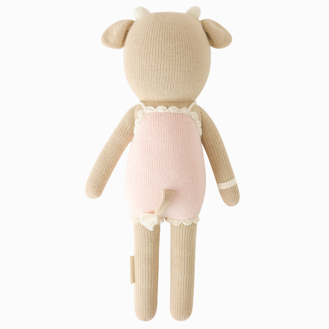 Cuddle &amp; Kind Ava The Cow (Little 13") - Powder Pink