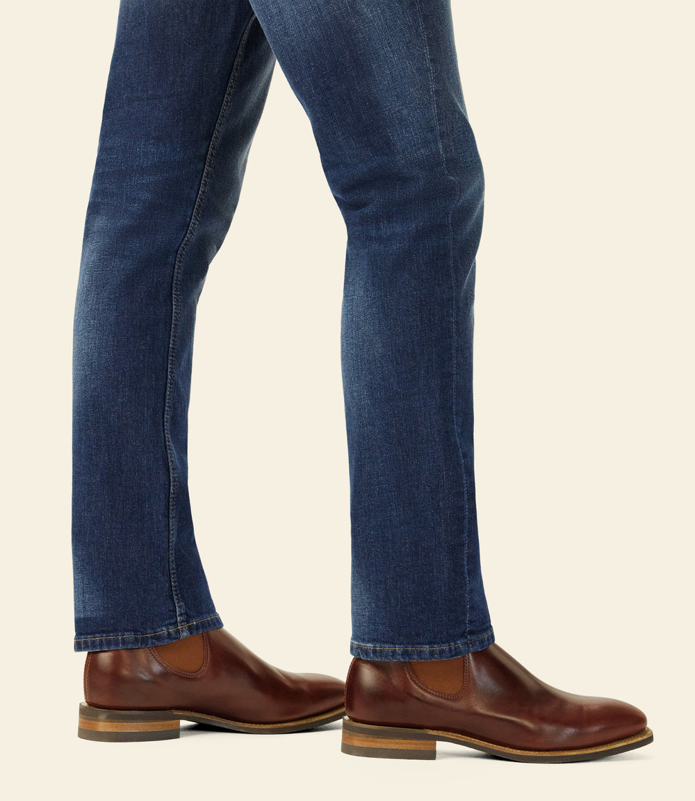 R.M.Williams Comfort Craftsman boot - Pull-up leather - Mid brown saddle - view 2