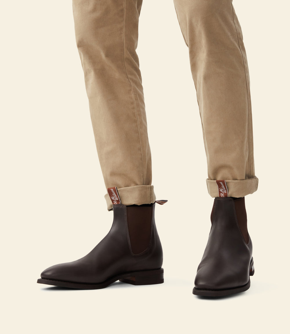 R.M.Williams Comfort Craftsman boot - Yearling leather - Chestnut