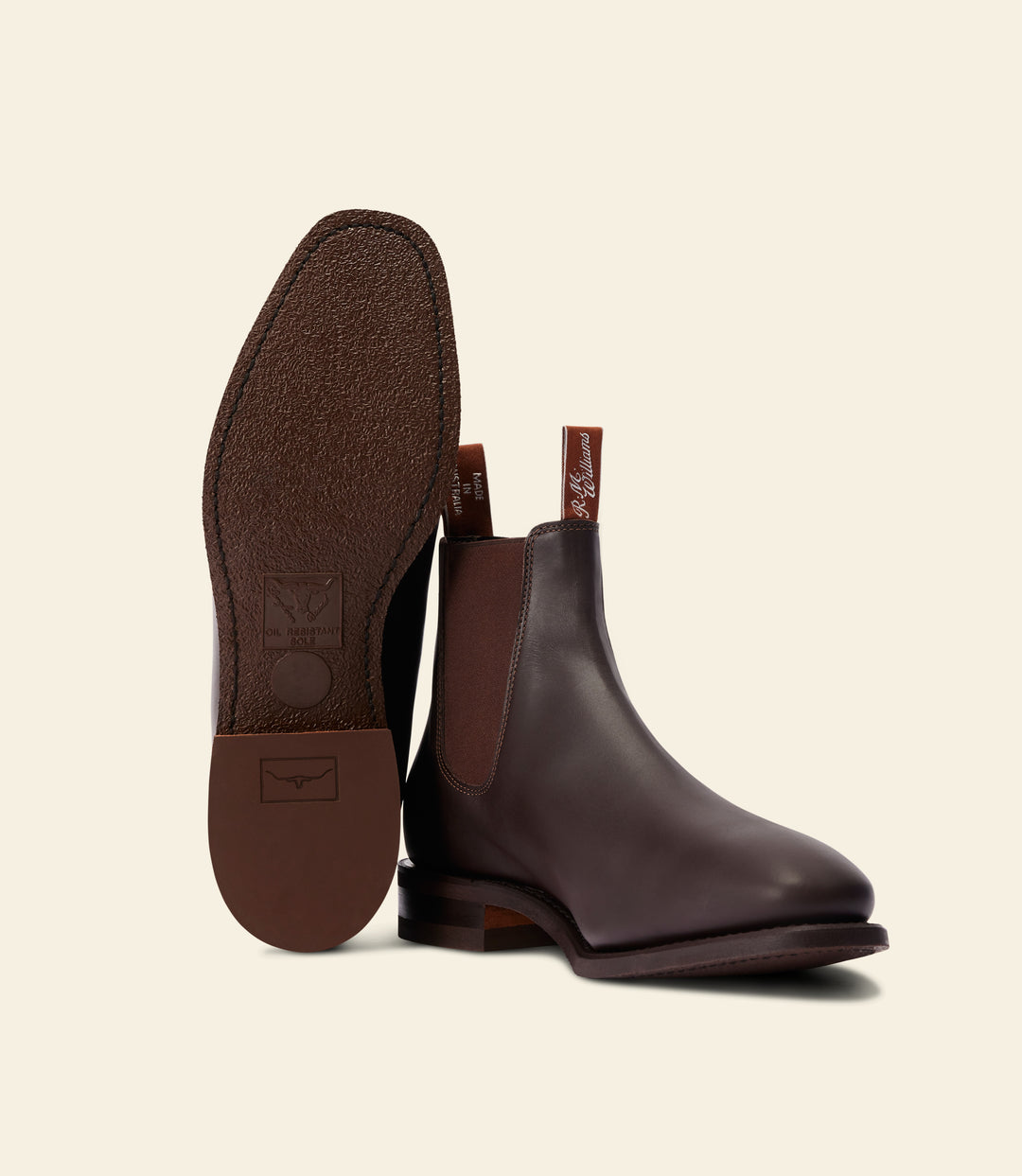 R.M.Williams Comfort Craftsman boot - Yearling leather - Chestnut