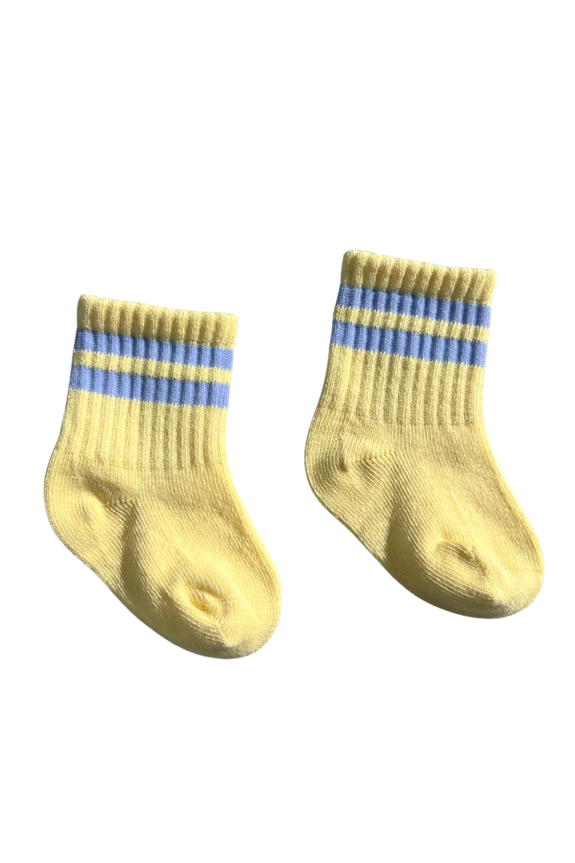 Poss &amp; Soss Socks, Lemon Twist, detail