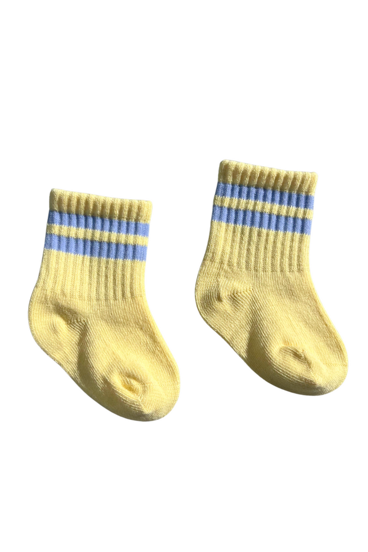 Poss &amp; Soss Socks, Lemon Twist, detail