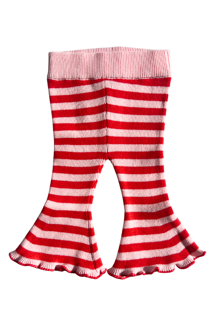 Poss &amp; Soss Stripe Flares, Berry, view 6 of 7