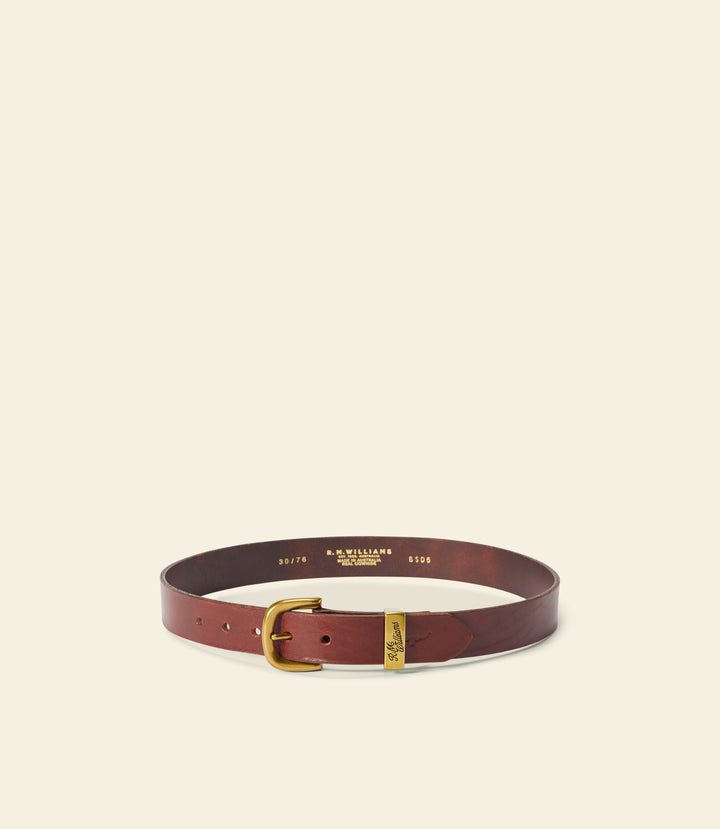 R.M.Williams Allora 1 1/4 Inch Belt - Chocolate Raisin - view 5