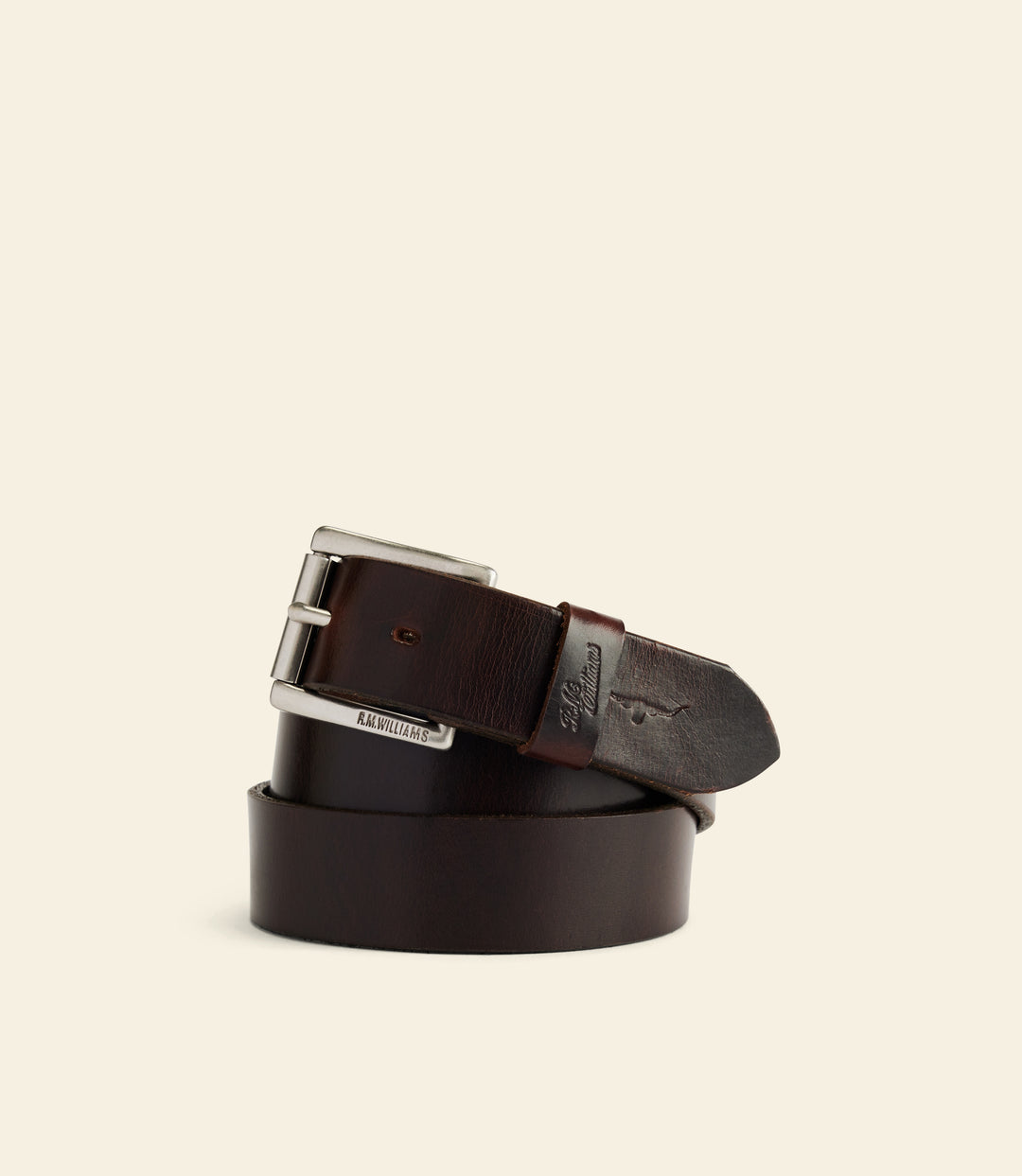 R.M.Williams Berwick belt - Chocolate