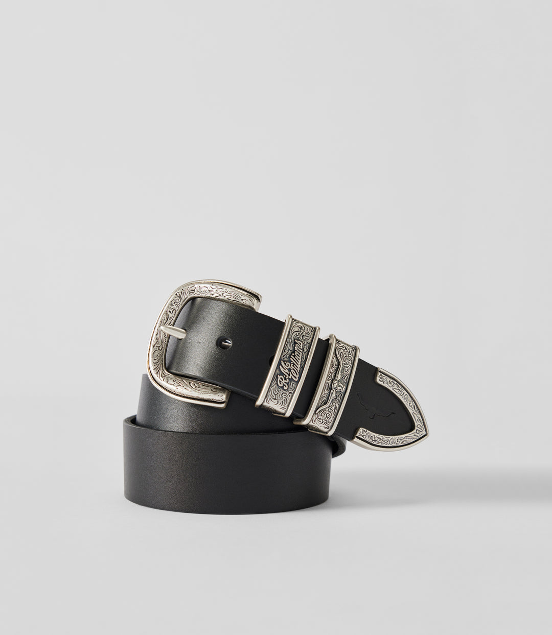 R.M.Williams Western Drover belt - Black