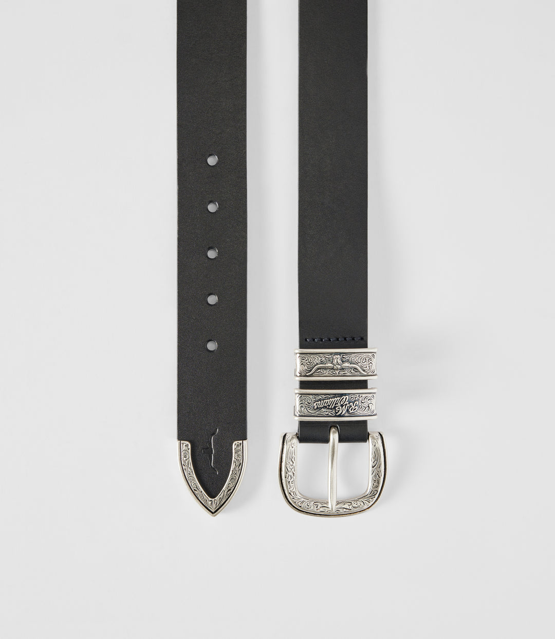 R.M.Williams Western Drover belt - Black