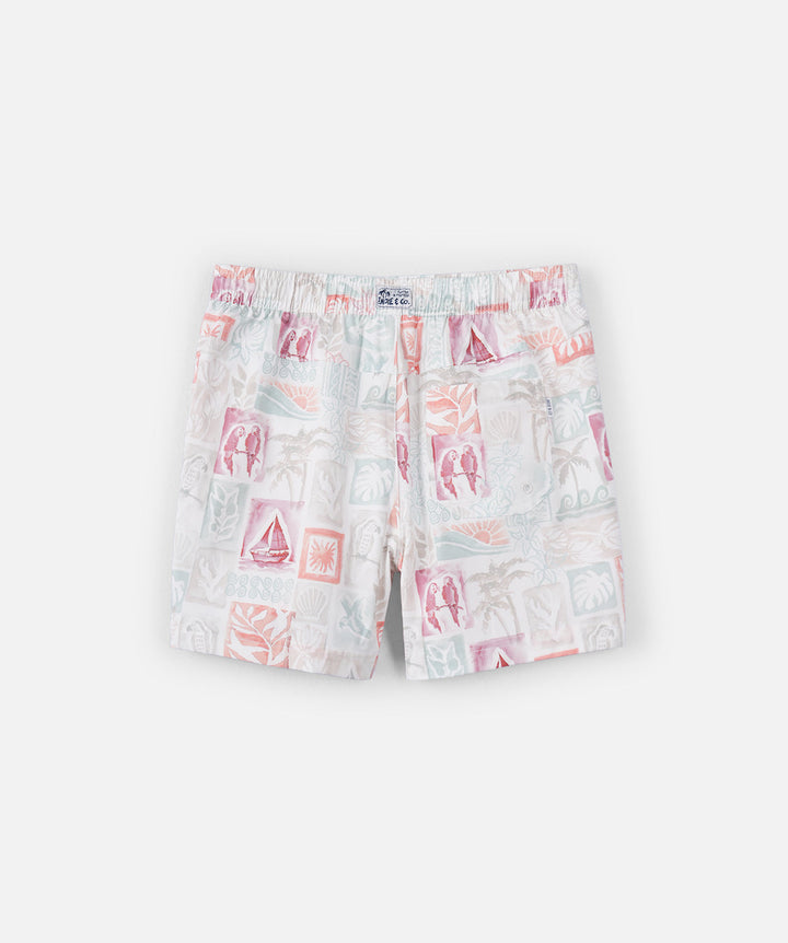 The Sunset Swim Trunk in Multi - detail