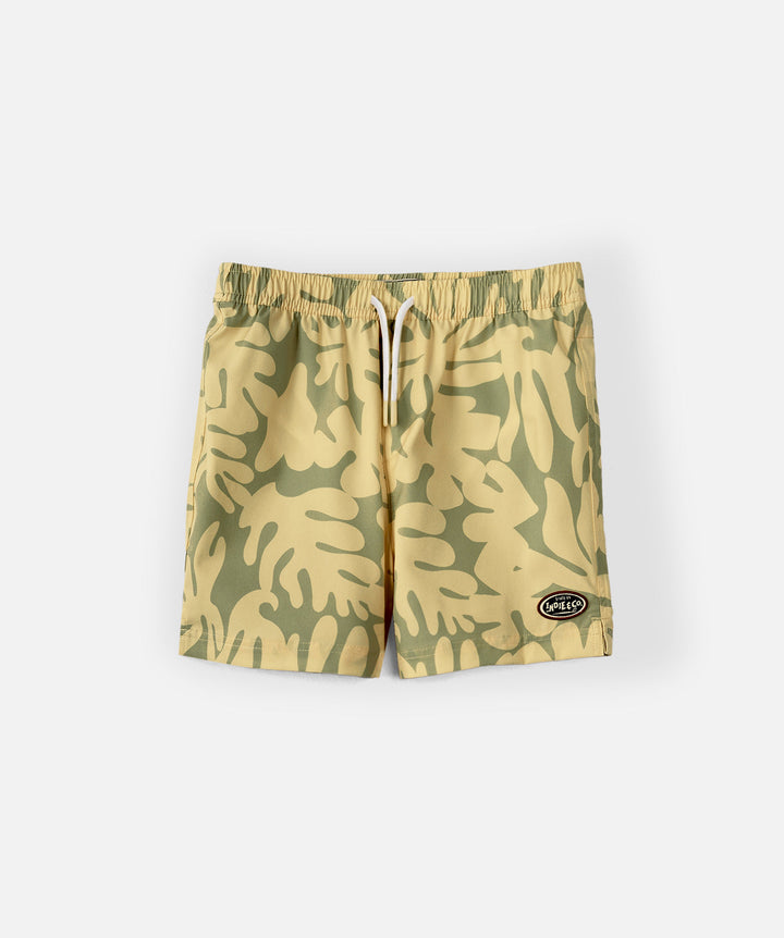 The Palma Swim Trunk in Pineapple - front