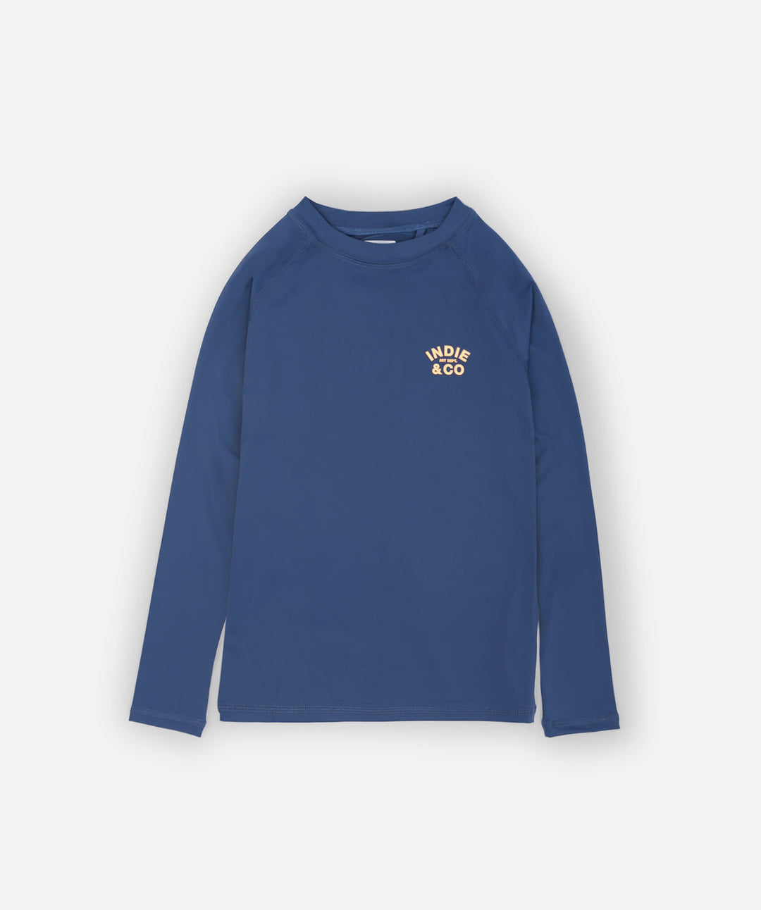 Industrie Kids The Santo L/S Rashie in Petrol, front