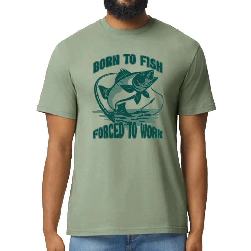 Old Guys Rule Born To Fish - Sage
