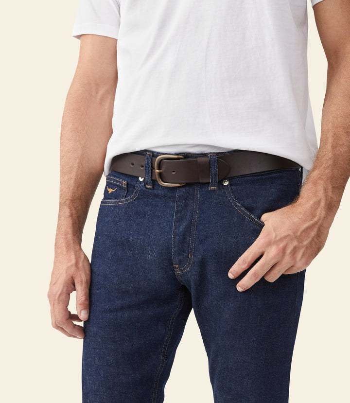 R.M.Williams Traditional belt - Chestnut - view 2