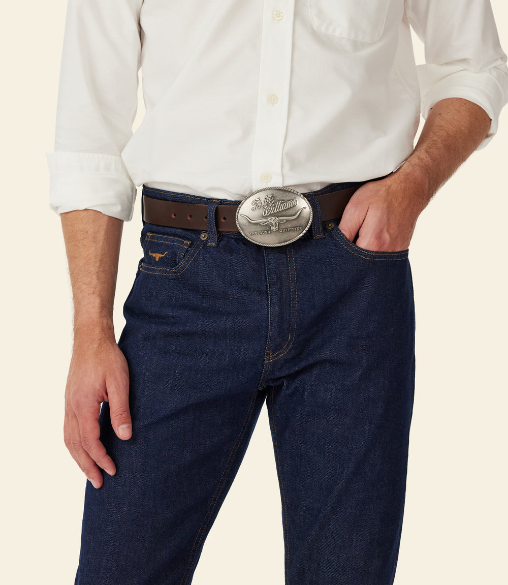 R.M.Williams R.M.Williams logo buckle - view 2