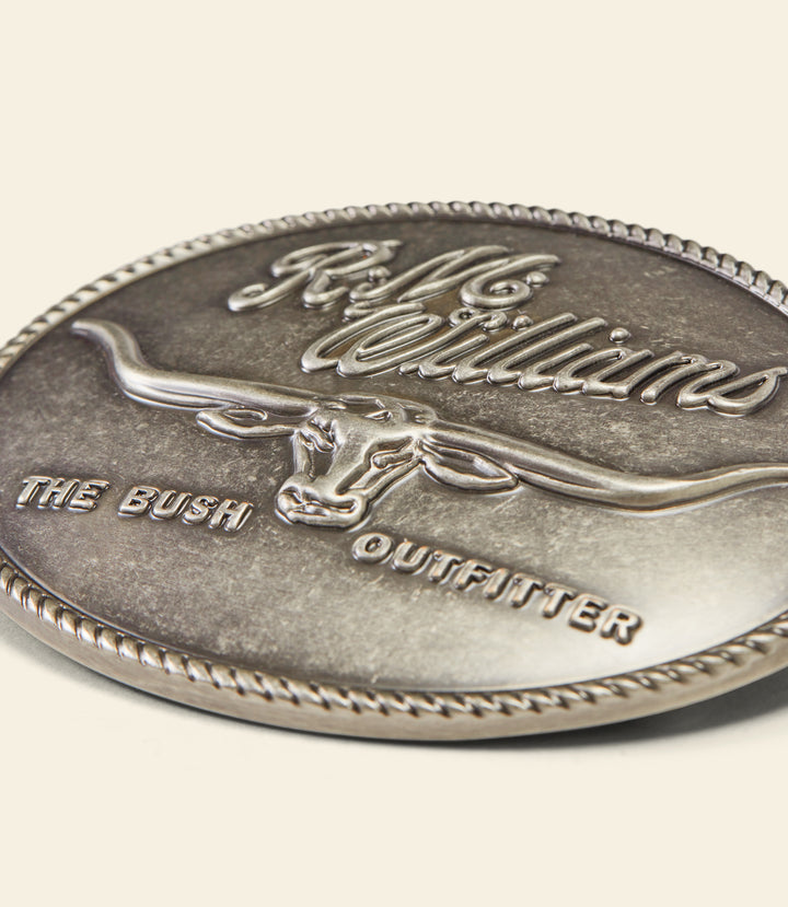 R.M.Williams R.M.Williams logo buckle - view 4