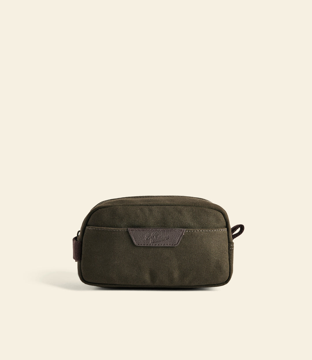 R.M.Williams Barrenjoey toiletry bag - Dark Khaki