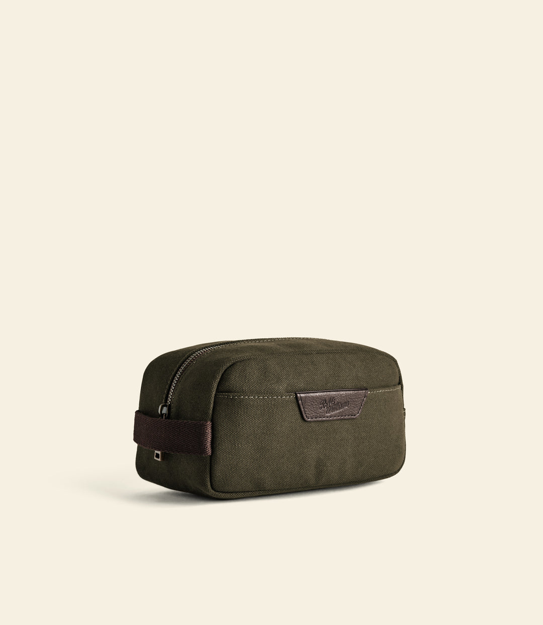 R.M.Williams Barrenjoey toiletry bag - Dark Khaki