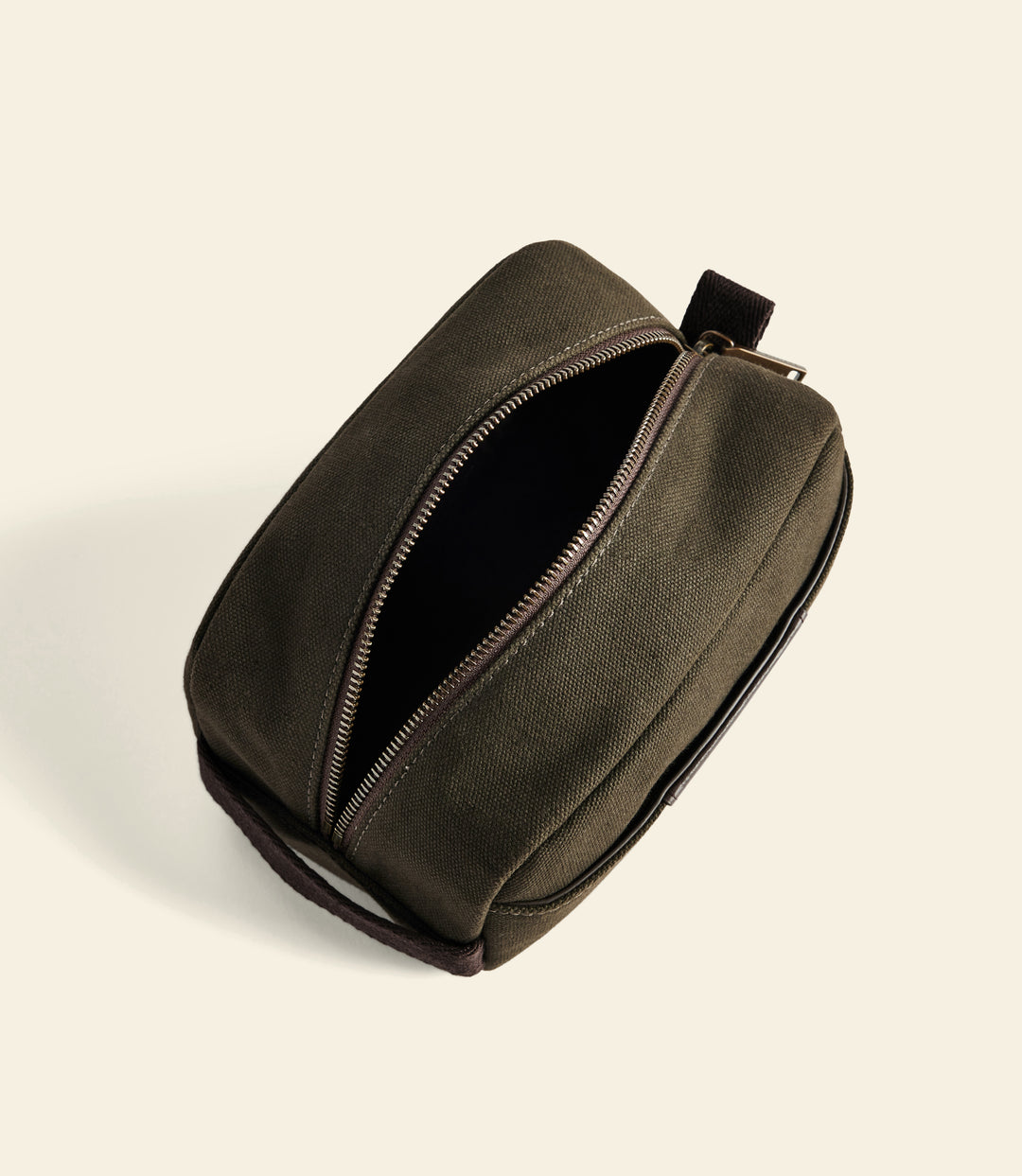 R.M.Williams Barrenjoey toiletry bag - Dark Khaki