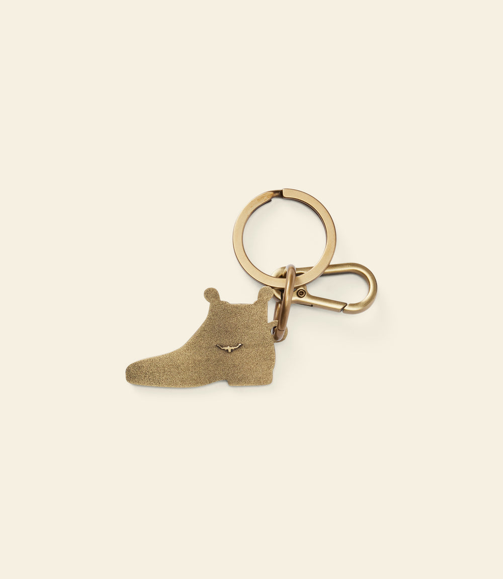 R.M.Williams Boot Enamel Keyring - Chestnut - view 2
