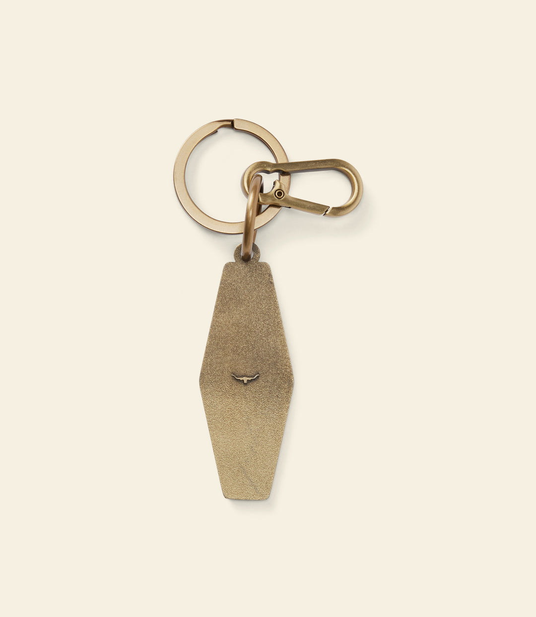 R.M.Williams Rope Logo Enamel Keyring - Pine - view 2