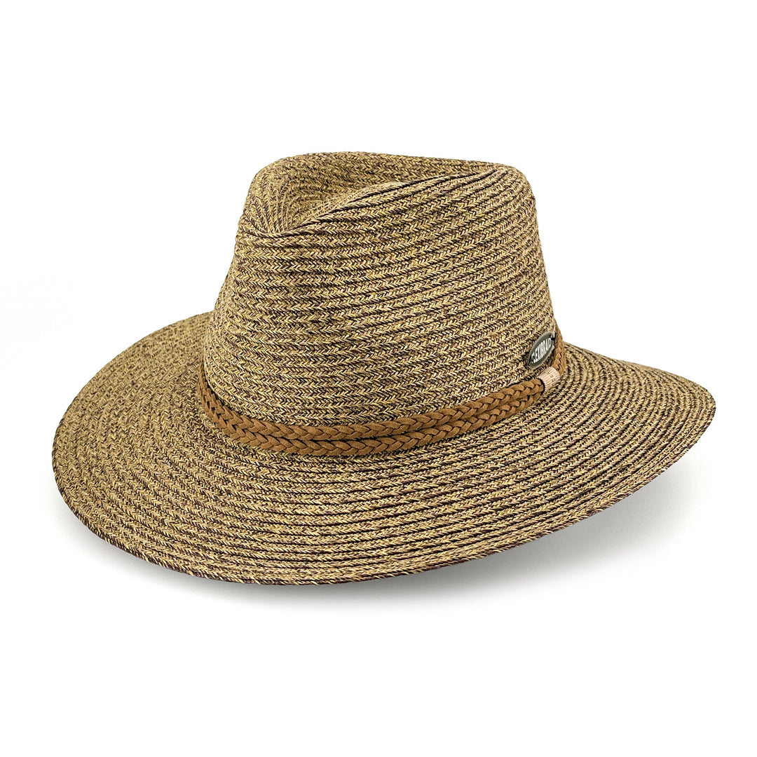 Evoke - Keith Flexibraid Fedora - Chocolate