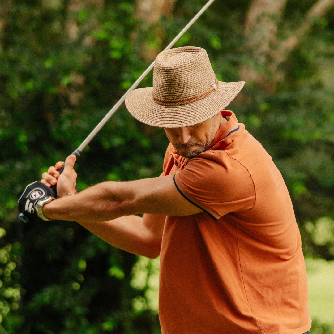 Evoke - Keith Flexibraid Fedora - Chocolate