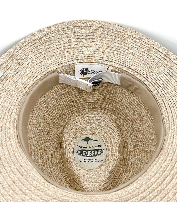 Evoke - Keith Flexibraid Fedora - Sand