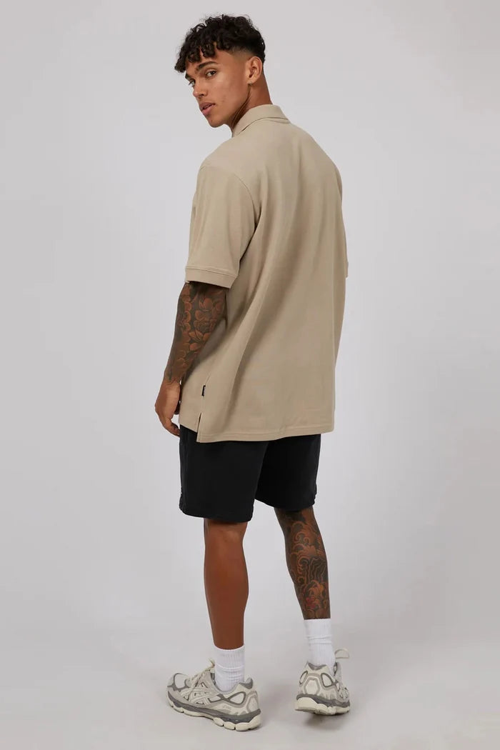 St Goliath Essential Polo - Oatmeal