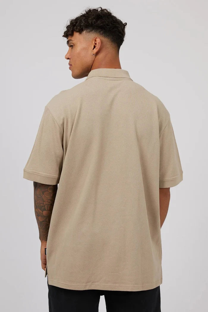 St Goliath Essential Polo - Oatmeal