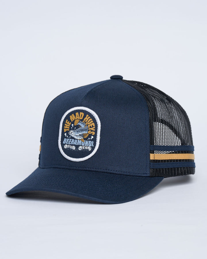 The Mad Hueys Beeramundi | Twill Trucker - Navy