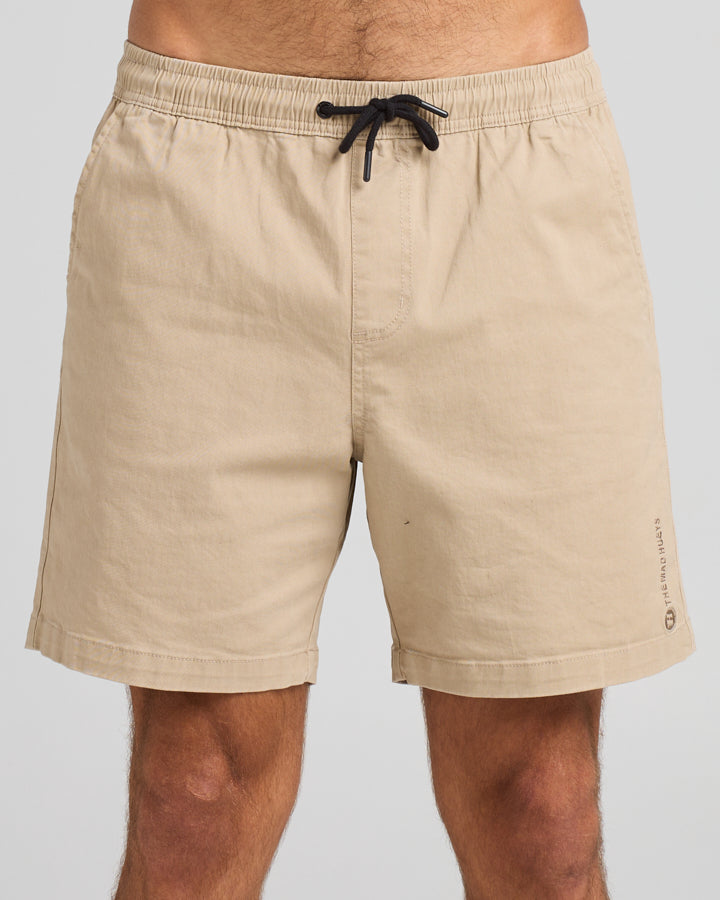 The Mad Hueys Stranded 18" Chino Short in Taupe - product photo 3