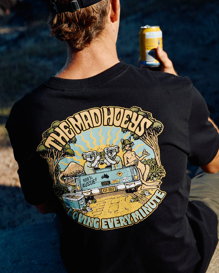 The Mad Hueys Loving Every Ute | SS Tee - Black