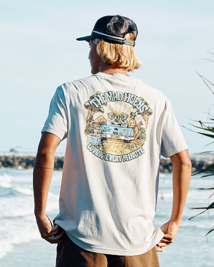 The Mad Hueys Loving Every Ute SS Tee in Smoke Washed - product photo 1