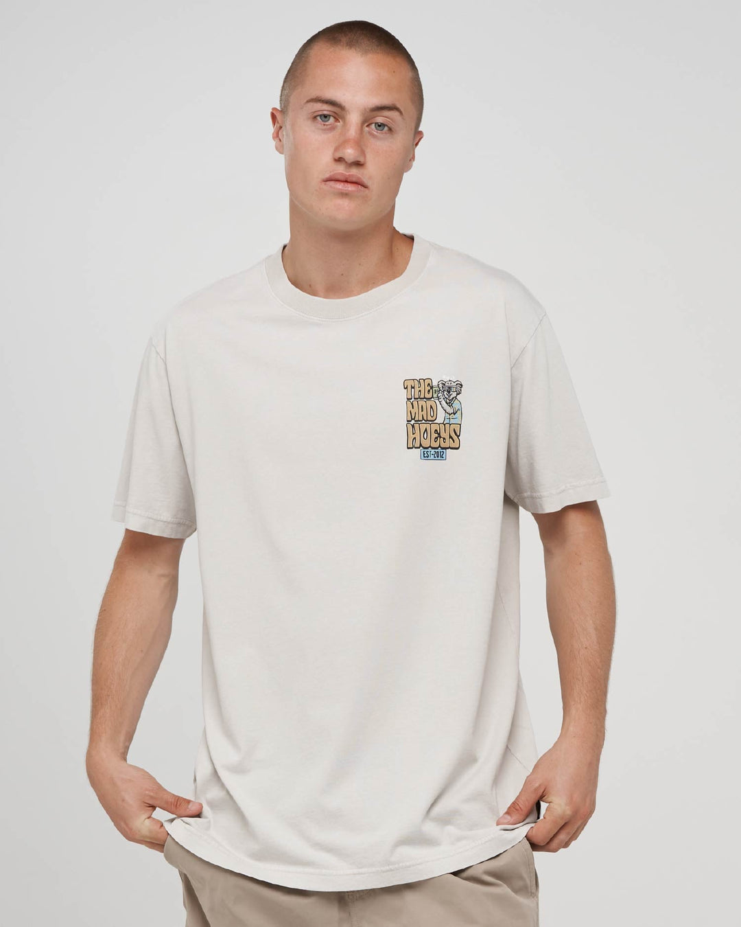 The Mad Hueys Loving Every Ute SS Tee in Smoke Washed - product photo 3