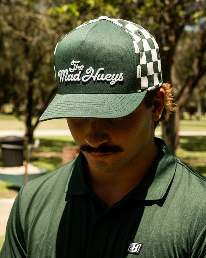 The Mad Hueys TMH Pro Twill Snapback in Pine Green - product photo 1