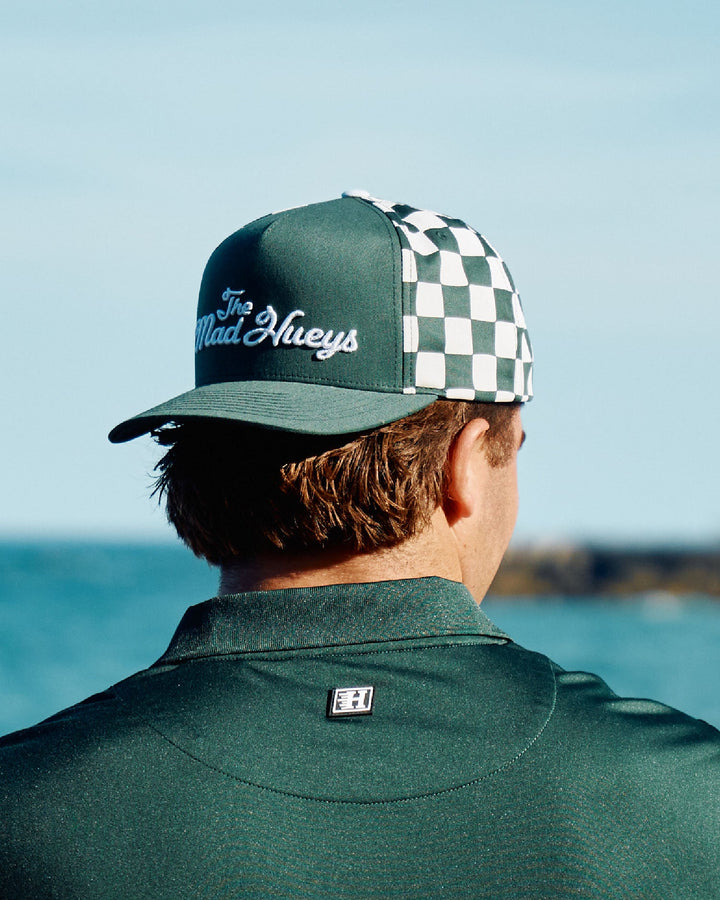 The Mad Hueys TMH Pro Twill Snapback in Pine Green - product photo 5