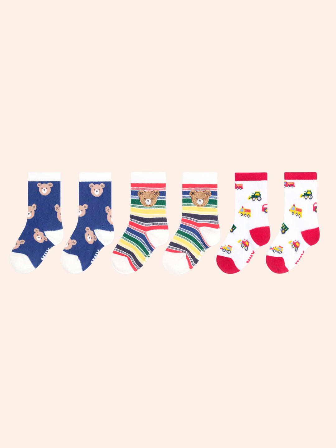 Huxbaby 3Pk Boys Socks in Multi - photo 1 of 9